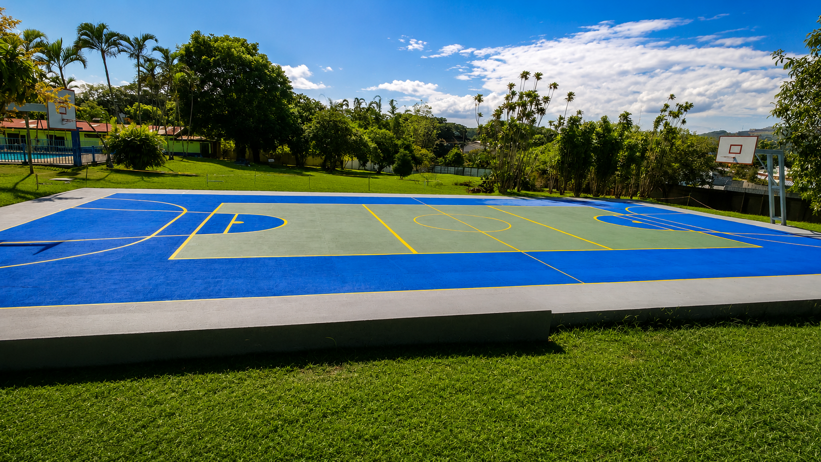 Cancha fútbol y basket - imagen 2